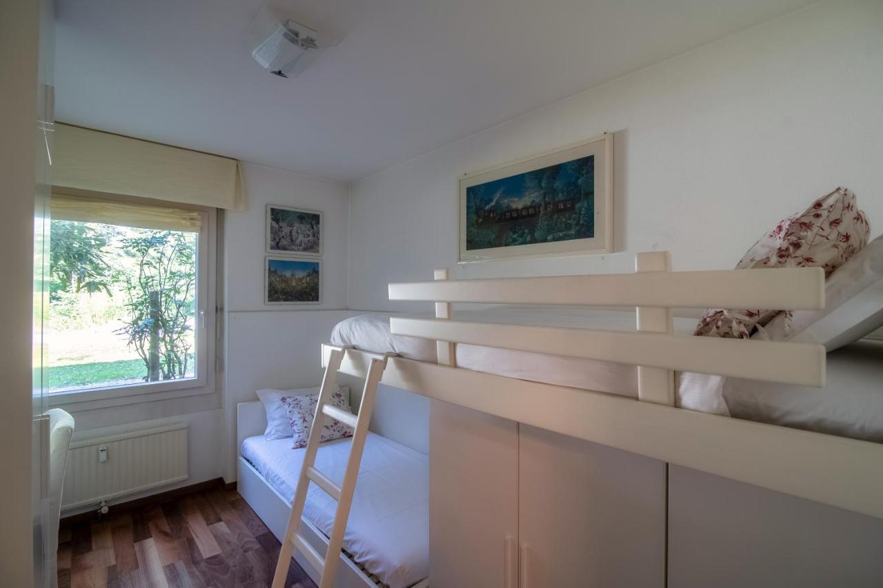 Ferienwohnung Cadro Garden By Quokka 360 - Flat With Garden View Lugano Exterior foto